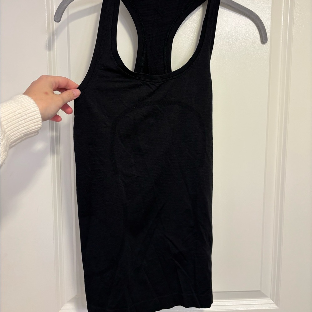 Lululemon Black Seamless Racerback Tank